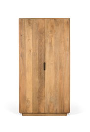 GINER Y COLOMER Armario de Madera de Mango Natural con Dos Puertas
